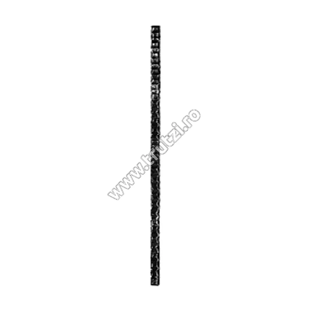 Imagine prim montant sect. 25x25mm amprentat, h 1200mm