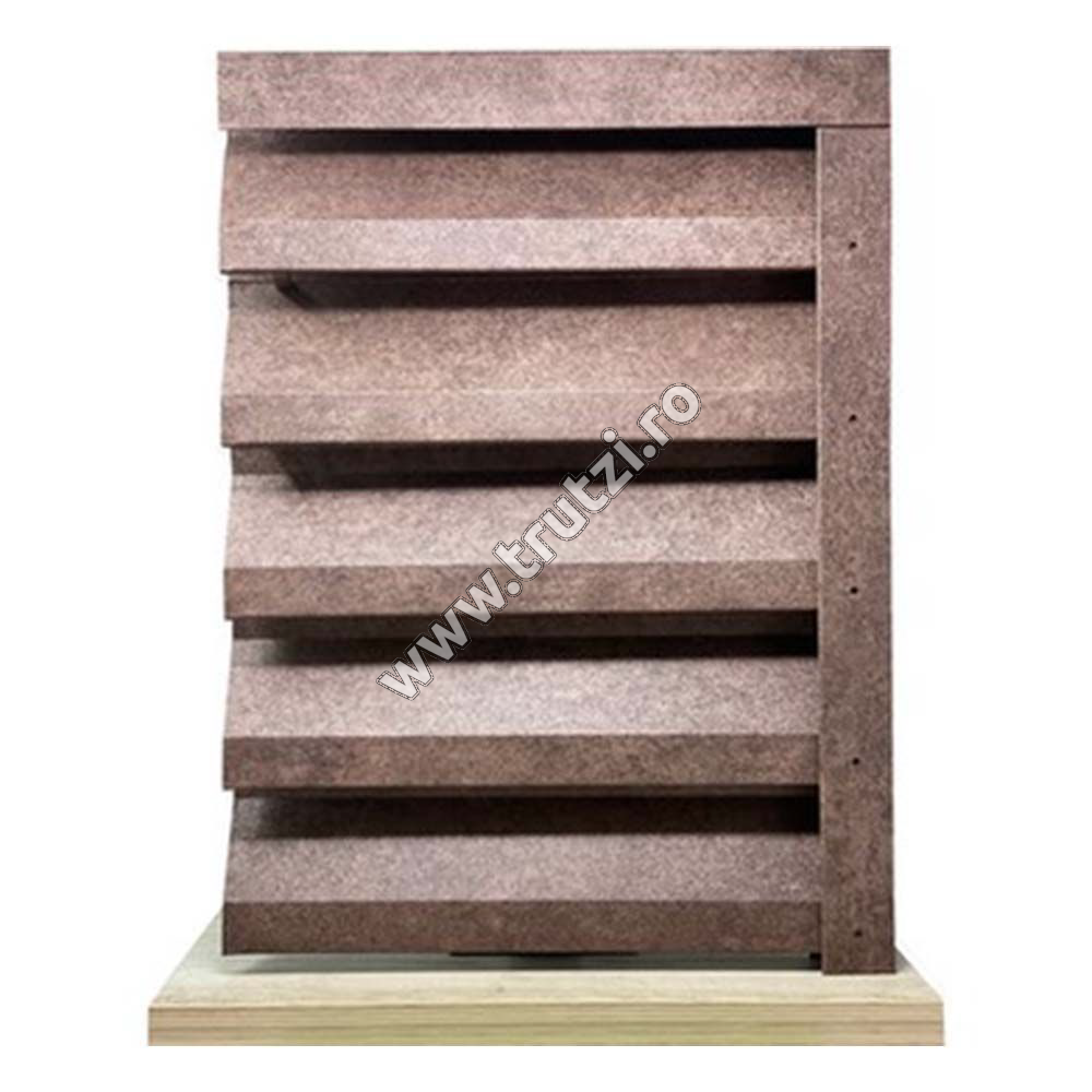 Imagine profil jaluzea atlas imitatie piatra granit imperial, grosime 0.40mm