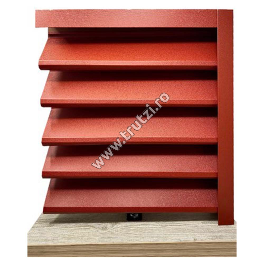 Imagine profil u orizontal mat bgm, rosu ral 3011
