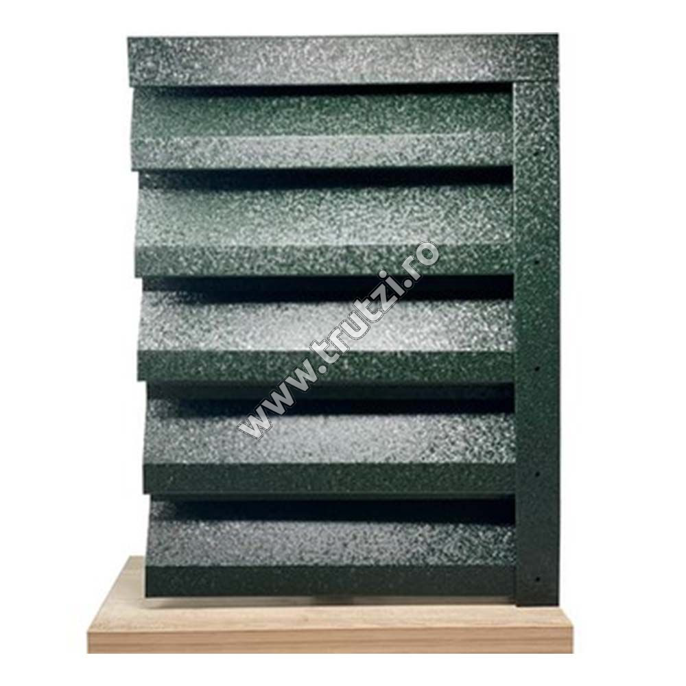 Imagine profil u orizontal v-mat structurat, verde ral 6005