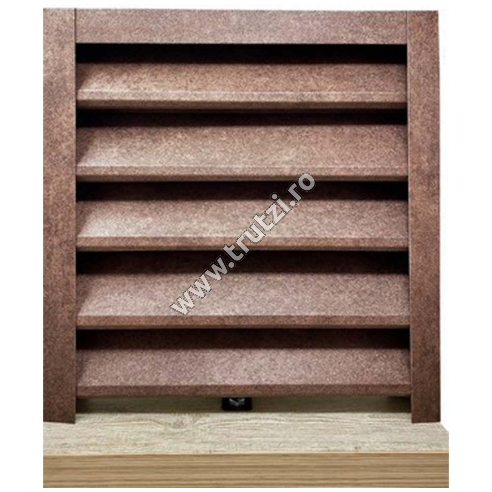 Imagine profil u vertical perforat imitatie piatra granit imperial