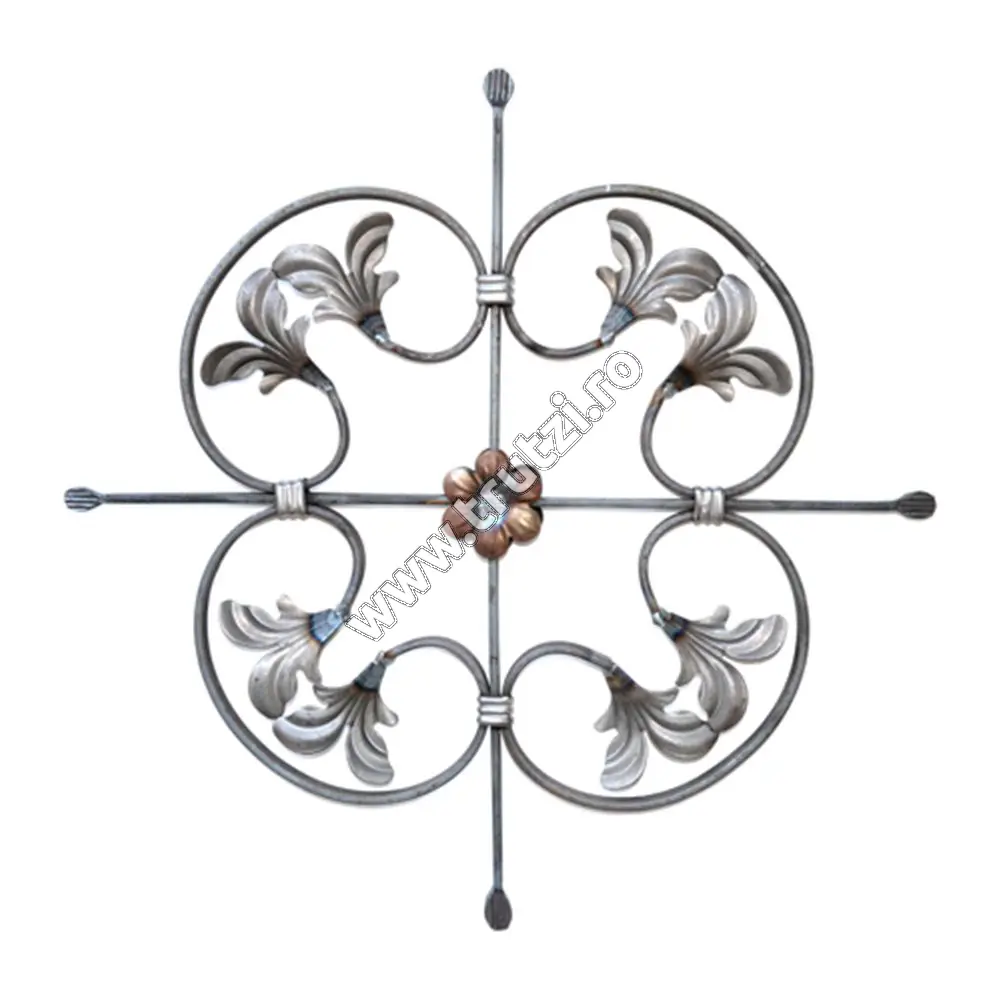 Imagine rozeta cu frunze sect. 12x5mm, h 480mm, l 480mm