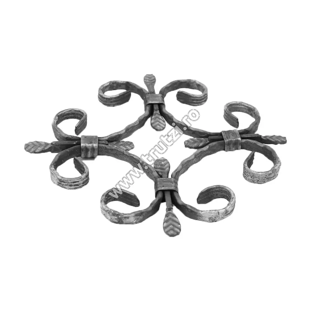 Rozetă sect. 12x6mm amprentat, H 230mm, L 230mm