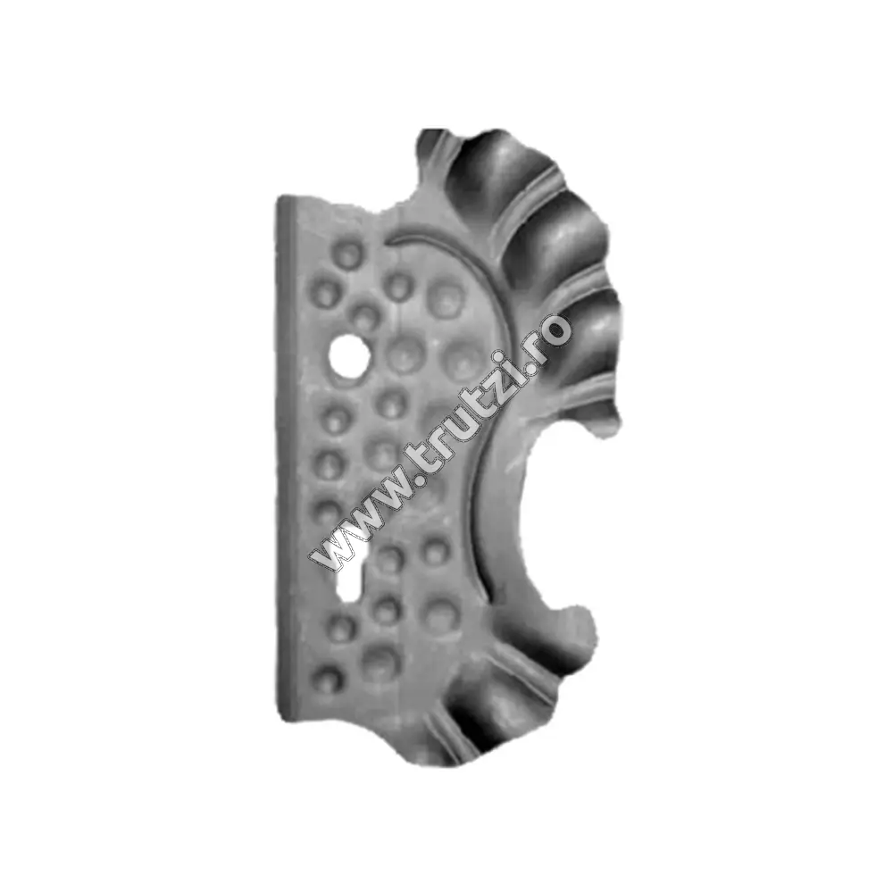 Imagine sild din tabla ambutisata h 290mm, l 160mm, gr. 2mm