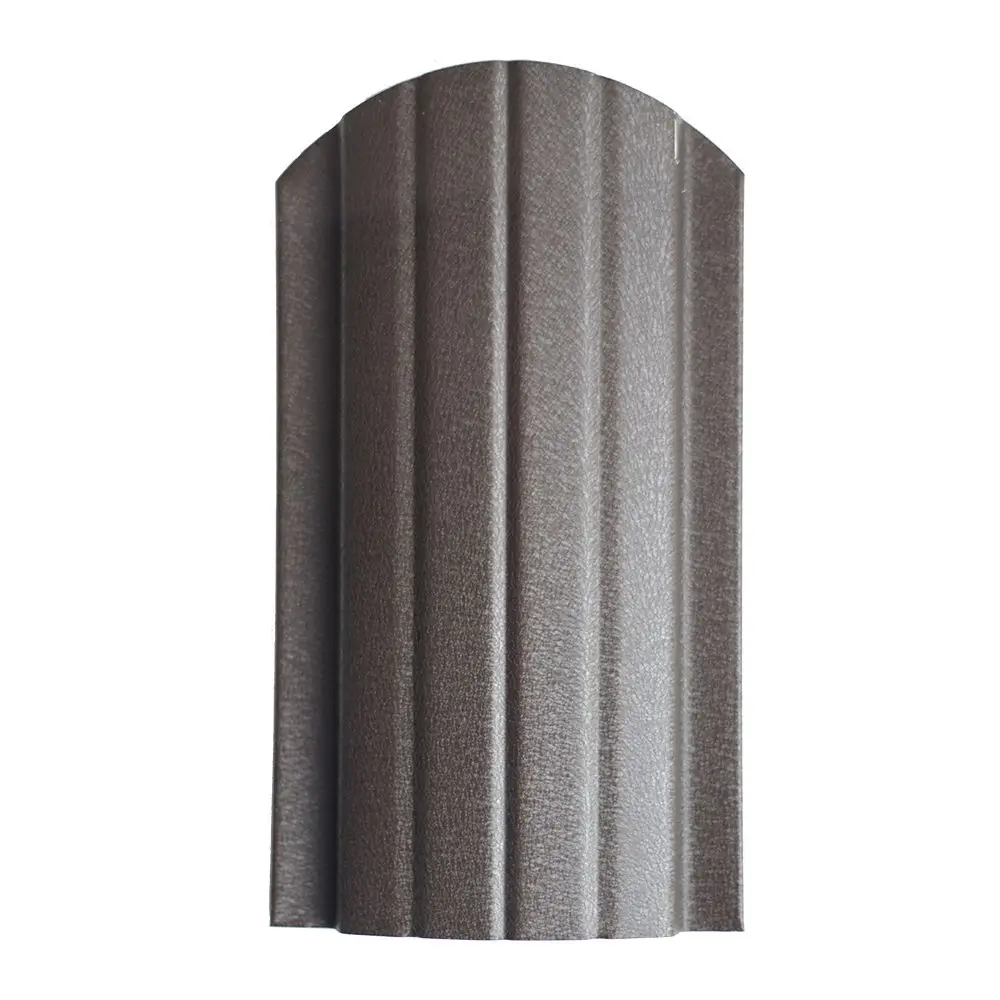 Imagine sipca omega gri ral 7024 h 1500 l 100 gr. 0.55 mm vopsita pe ambele parti 2935615