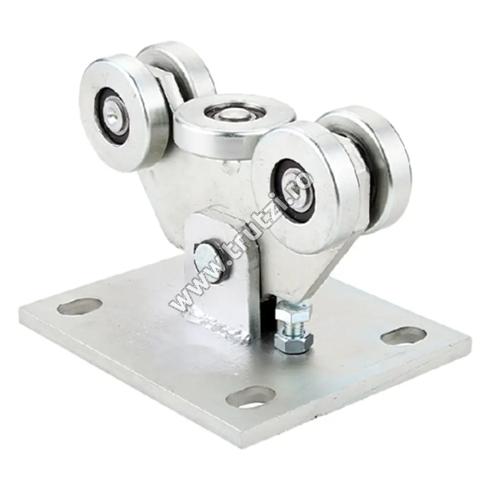 Imagine sistem cu 5 role poarta autoportanta 2000kg, 12m