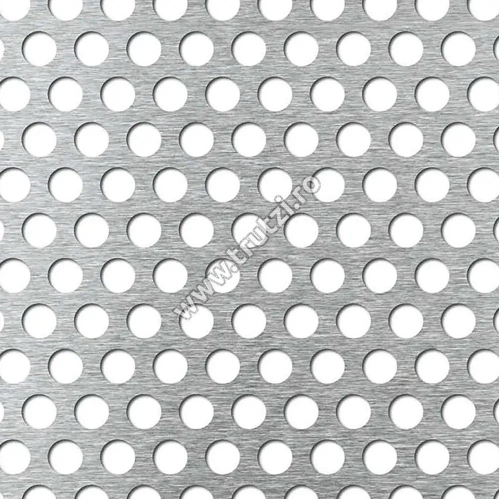 Imagine tabla perforata otel fi 10mm, 2000x1000mm, gr. 1.0mm