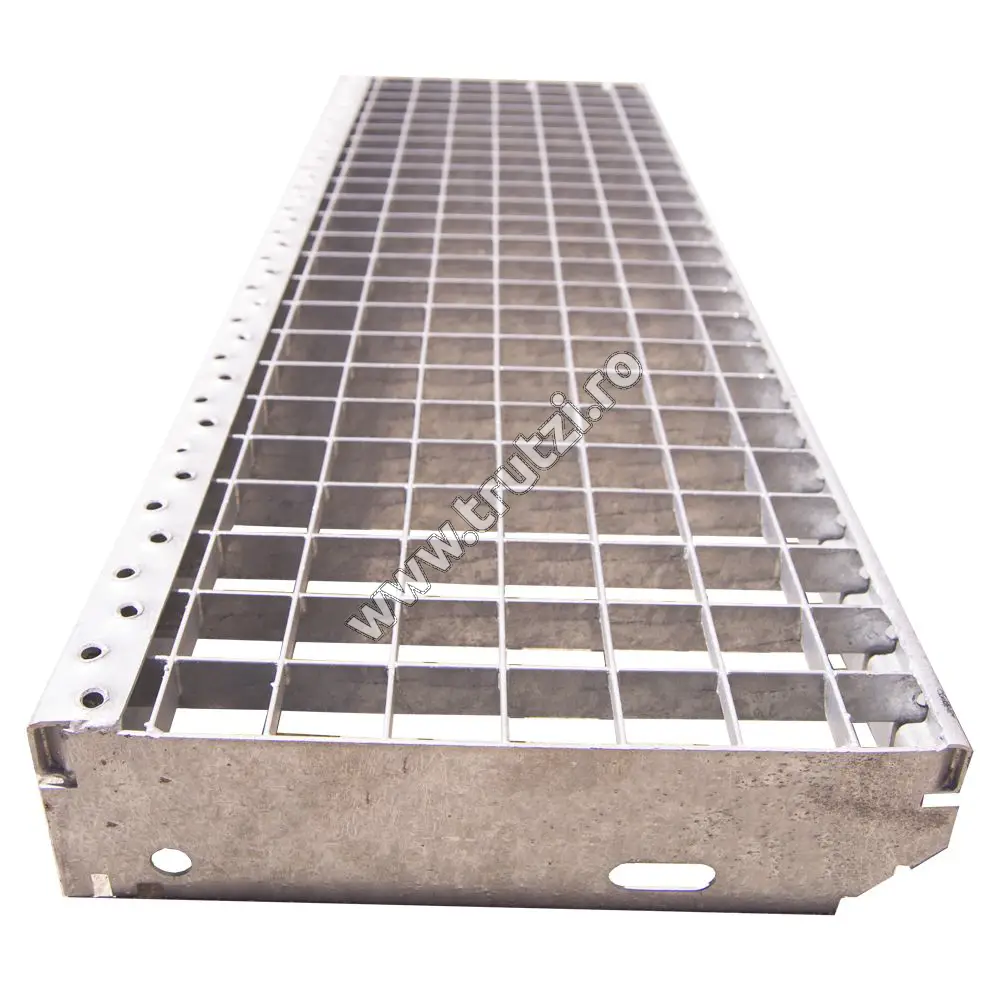Imagine treapta zincata p. 20x2, 270x1000 mm, ochi 33x33 mm