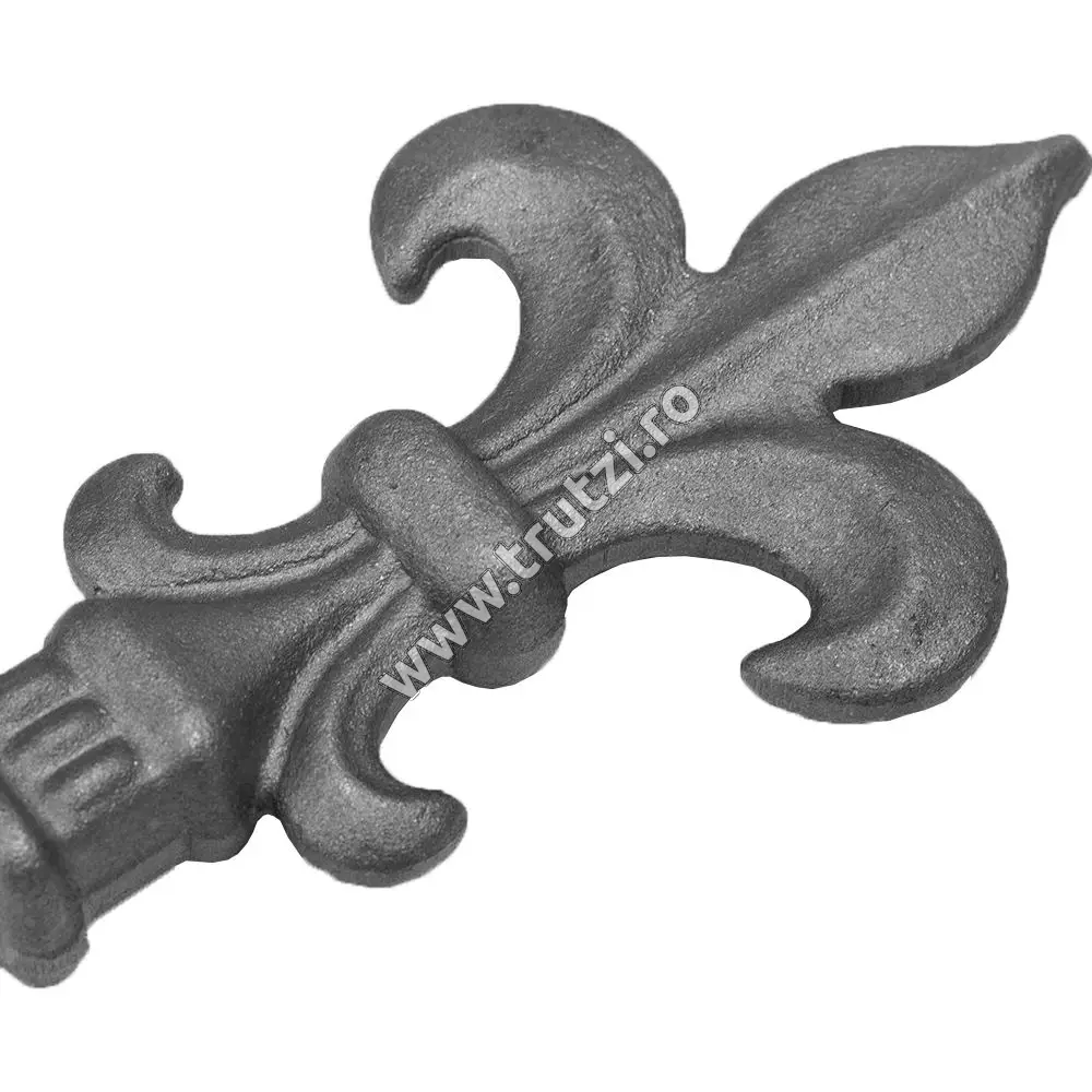 Vârf din oțel bază 32x32mm, H 160mm, L 92mm