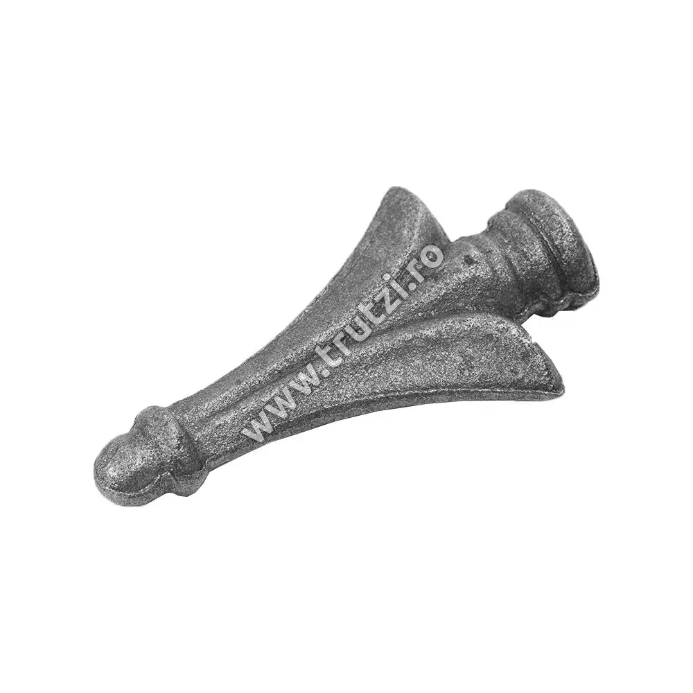 Vârf din oțel bază fi 20mm, H 80mm, L 45mm
