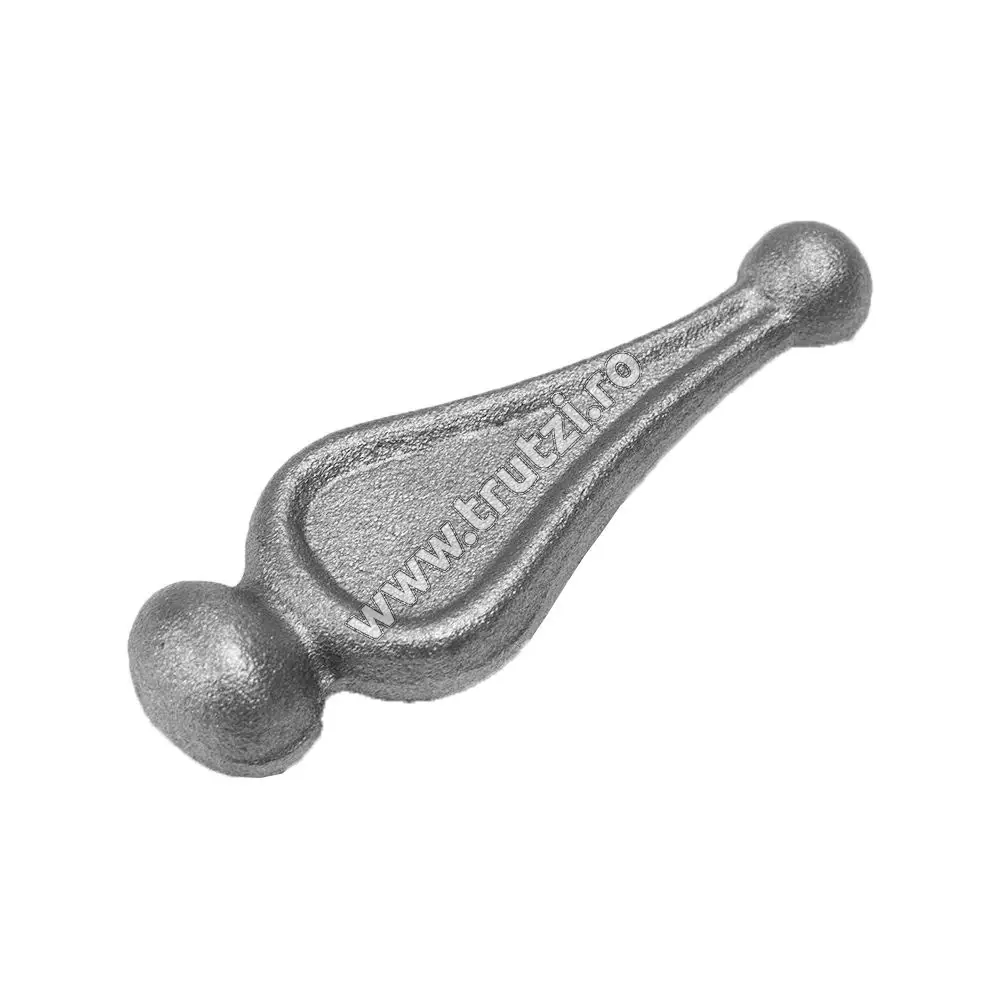 Vârf din oțel bază fi 24mm, H 88mm, L 26mm