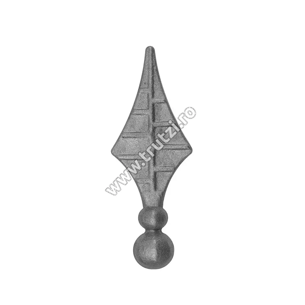 Imagine varf din otel baza fi 33mm, h 180mm, l 65mm