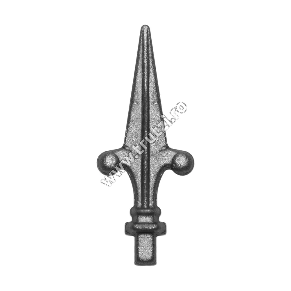 Imagine 4004812t varf turnat baza 11x11mm, h 115mm, l 58mm