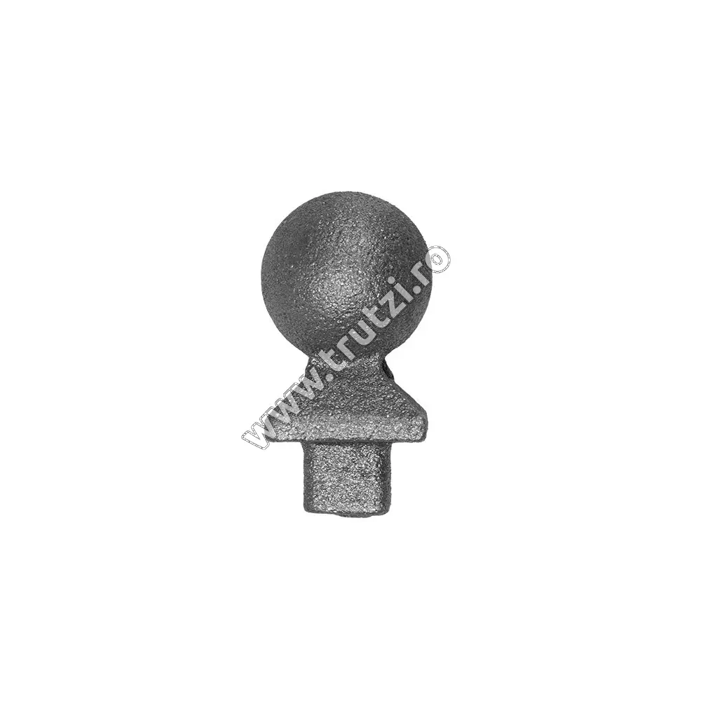 Imagine varf turnat baza 11x11mm, h 47mm, l 22mm