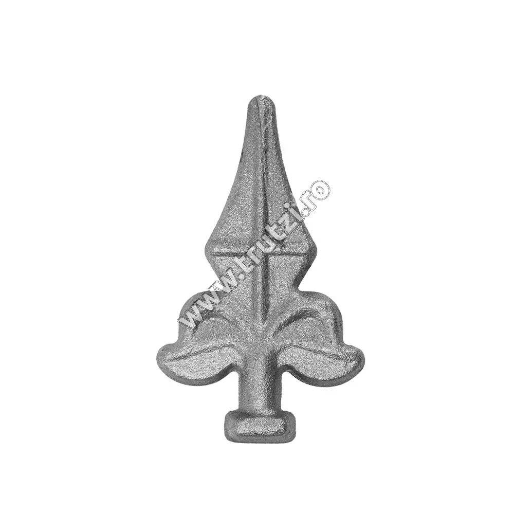 Imagine varf turnat baza 15x15mm, h 75mm, l 45mm