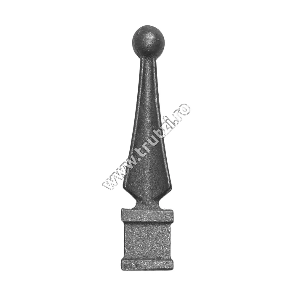 Imagine varf turnat gaura 13x13mm, h 110mm, l 25mm