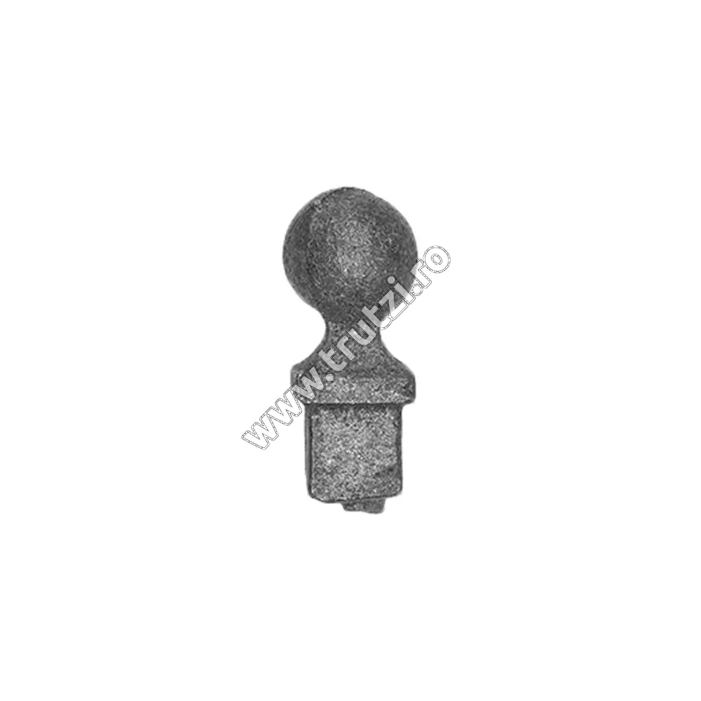 Imagine varf turnat gaura 14x14mm, h 50mm, l 22mm