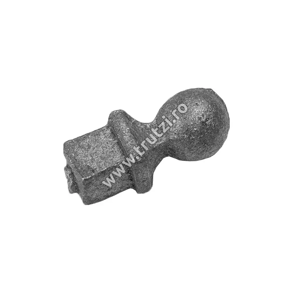 Vârf turnat gaură 14x14mm, H 50mm, L 22mm