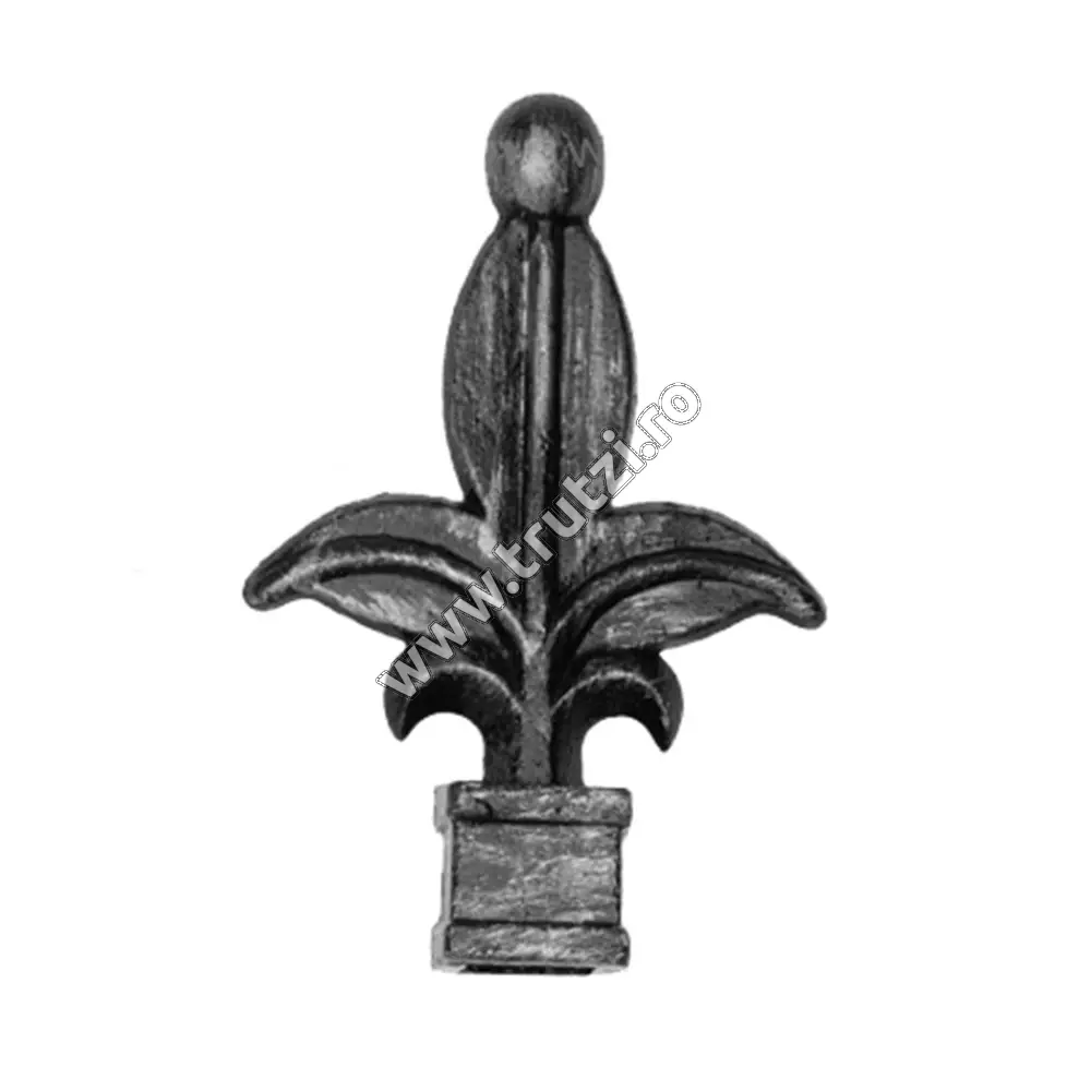 Imagine varf turnat gaura 16x16mm, h 120mm, l 80mm