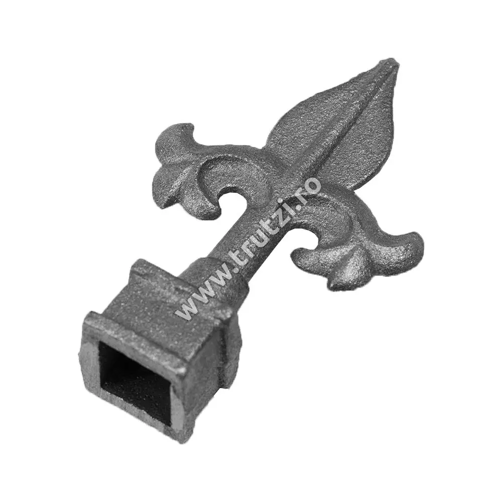 Vârf turnat gaură 20x20mm, H 120mm, L 73mm